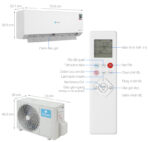 Điều hòa Casper 9000BTU 2 chiều inverter QH-09IU36A - Ảnh 3