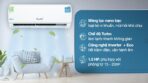 Điều hòa Funiki 12000BTU 1 chiều Inverter HIC12TMU.ST3 - Ảnh 4