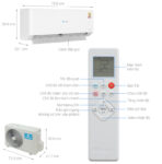 Điều hòa Casper 12000BTU 2 chiều inverter QH-12IU36A - Ảnh 3
