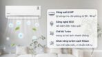 Điều hòa Casper 18000BTU 1 chiều cơ SC-18FB36A - Ảnh 2