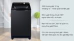 Máy giặt Aqua 10 Kg AQW-FR101GT BK - Ảnh 3