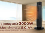 Máy sưởi gốm Nagakawa NEH8356 (2.000W) - Ảnh 6
