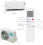 Điều hòa Casper 1 chiều inverter 12000BTU QC-12IS36 - Ảnh 3