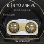 Đèn Sưởi 2 Bóng Hakin