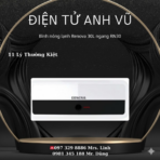 Bình nóng lạnh Renova 30L RN30 ngang