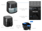 Nồi chiên không dầu Philips 6.2 lít NA130/00 - Ảnh 3