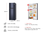 Tủ lạnh LG Inverter 255 lít GN-M255BL - Ảnh 2