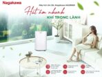 Máy hút ẩm lọc không khí 25L Nagakawa NAD8569 - Ảnh 2