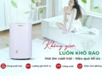 Máy hút ẩm lọc không khí 25L Nagakawa NAD8569 - Ảnh 3