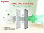 Máy hút ẩm lọc không khí 25L Nagakawa NAD8569 - Ảnh 4