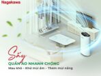 Máy hút ẩm lọc không khí 25L Nagakawa NAD8569 - Ảnh 6