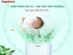Máy hút ẩm lọc không khí 25L Nagakawa NAD8569 - Ảnh 7