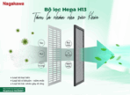 Máy hút ẩm lọc không khí 50L Nagakawa NAD8667 - Ảnh 4