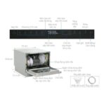 Máy Rửa Bát Hafele 6 Bộ HDW-T50B (539.20.600) - Ảnh 5