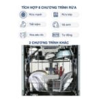Máy rửa chén bát bán âm Hafele HDW-HI60B 15 bộ (533.23.210) - Ảnh 2