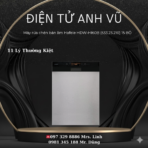 Máy rửa chén bát bán âm Hafele HDW-HI60B 15 bộ (533.23.210)