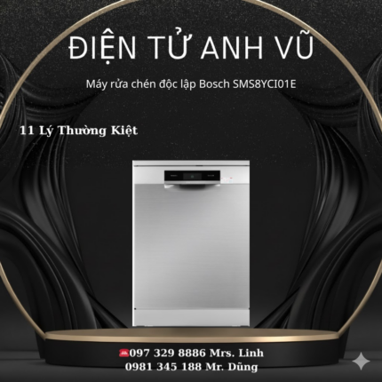 Máy rửa bát độc lập Bosch SMS8TCI01E Serie 8