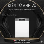 Máy rửa bát âm tủ Bosch SMI8TCS01E serie 8