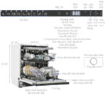 Máy rửa bát âm tủ 15 bộ Hafele HDW-FI60D (533.23.320) - Ảnh 7