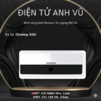 Bình nóng lạnh Renova  15L ngang RN15