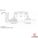 Máy rửa bát Bosch SMI6ZCS49E serie 6, 14 bộ bán âm sấy Zeolith - Ảnh 5