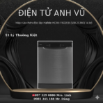 Máy rửa bát độc lập 14 bộ Hafele HDW-F602EB (538.21.360)