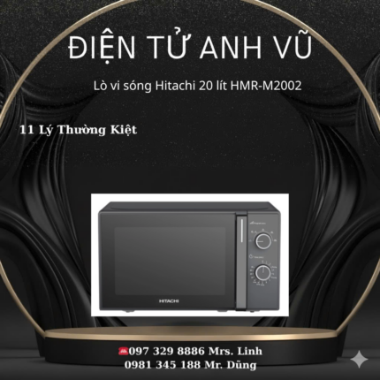 Lò vi sóng Hitachi 20 lít HMR-M2002