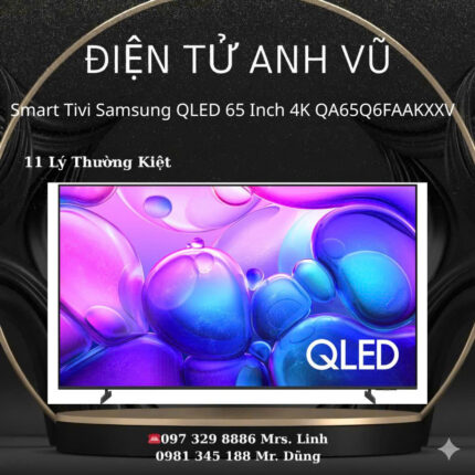 Smart Tivi QLED Samsung 4K 65 inch QA65Q6FAAKXXV