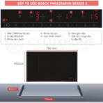 BẾP TỪ ĐÔI BOSCH PMI82560VN SERIES 6 - Ảnh 2