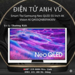 Smart AI Tivi Neo QLED Mini LED Samsung 4K 55 Inch QA55QN80FAKXXV