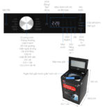 Máy giặt LG AI DD™ Inverter 19kg màu Than ánh kim T2519SX5G - Ảnh 2