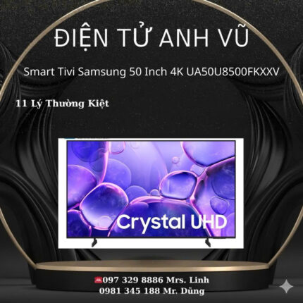 Smart Tivi Crystal UHD Samsung 4K 50 inch UA50U8500FKXXV