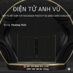 BẾP TỪ KẾT HỢP HÚT MÙI BOSCH PVQ731F15E SERIE 6 BỐN VÙNG NẤU