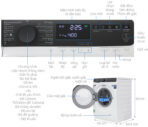 Máy giặt Electrolux UltimateCare 700 Inverter 11 kg EWF1143R7WC - Ảnh 3