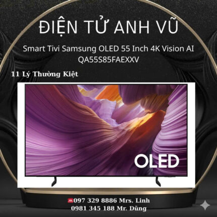 Smart Tivi OLED Samsung AI 4K 55 inch QA55S85FAEXXV