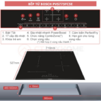 BẾP TỪ BOSCH SERIE 6 PVS775FC5E 4 VÙNG NẤU BÁN ĐA ĐIỂM - Ảnh 2