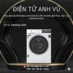 Máy giặt sấy Electrolux UltimateCare 300 Inverter giặt 9 kg - sấy 6 kg EWW9024P3WC