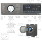 Máy giặt sấy LG Inverter giặt 11 kg - sấy 7 kg FV1411D4B - Ảnh 2