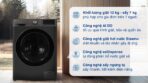 Máy giặt sấy LG Inverter giặt 12 kg - sấy 7 kg FV1412H3BA - Ảnh 2
